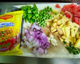 ম্যাগি স্টাফড সিঙ্গারা (Maggi stuffed singara recipe in Bengali) রেসিপি ধাপ - 1 ছবি