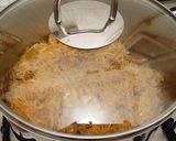 A picture of step 8 of Hungarian Cabbage Stew in “Székely”- in Hungarian Székelykáposzta.