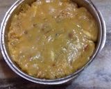 A picture of step 5 of Bhugal mawa..