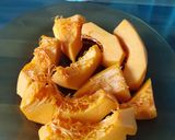 Foto del paso 1 de la receta Tortilla de calabaza naranja y cebolla