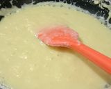 A picture of step 2 of Malai Ghevar.