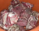A picture of step 3 of Beef Biryani.