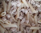 Foto del paso 2 de la receta: Pasta espinaca y pollo delicias en poco tiempo