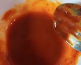Hình bước làm 1 của món Cá hồi chay (đậu sốt tương ớt Gochujang)