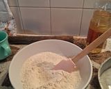 Foto del paso 1 de la receta: Tarta de jamón y queso con papas fritas, huevos