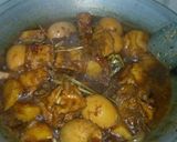 Foto langkah ke 7 dari resep Semur tahu kentang telur bumbu betawi.
