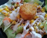 Une image de l'étape 6 de Salade de chèvre chaud.