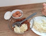 Foto del paso 3 de la receta: Tortitas de repollo y carne picada