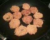 A picture of step 4 of Masoor kabab.