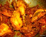 A picture of step 2 of Andhra Chilli Chicken Curry.