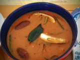 Sindhi kadhi Chawal