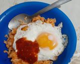 Foto del paso 1 de la receta: Arroz con huevo estrellado