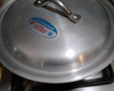 A picture of step 4 of Kale chanah ki chat.