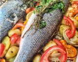 Foto del paso 2 de la receta Lubina al horno