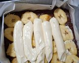 Foto langkah ke 5 dari resep Kue Pisang Coklat Palm Sugar Isi Keju.