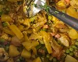 A picture of step 2 of Vegetable pulao.
