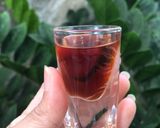Hình bước làm 4 của món Chanh đào ngâm mật ong đường phèn