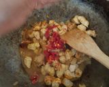 A picture of step 3 of My Hot Chilli Chicken in Sauce. 😉.