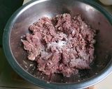 Hình bước làm 1 của món BÁNH Mì BÒ NƯỚNG