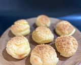 Foto langkah ke 10 dari resep Choux au Craquelin / sus vanila diplomat cream.