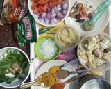 செட்டிநாட்டு நாட்டுக்கோழி குழம்பு (Chettinadu naatukozhi kulambu recipe in tamil) ரெசிபி ஸ்டேப் 1 புகைப்படம்