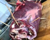 Foto del paso 2 de la receta: Entraña rellena a la parrilla 🥩🥓