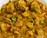 A picture of step 6 of Boneless achaar chicken.