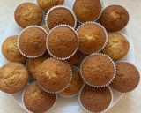 A picture of step 1 of Vanilla cupcakes.