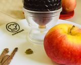 A picture of step 3 of Apple tea with Apple peels.