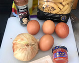 Foto del paso 1 de la receta: Pasta carbonara de huevas de salmón
