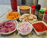 Foto del paso 1 de la receta Estofado de solomillo de cerdo con boniato y setas