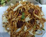 Foto langkah ke 5 dari resep Mie Gepeng Goreng Sapi.