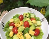 Hình bước làm 2 của món Salad bốn mùa