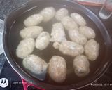 A picture of step 3 of Chital fish croquette.