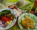 Foto langkah ke 1 dari resep Oseng Buncis dan Kikil.