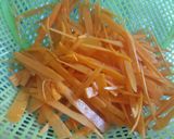 Hình bước làm 1 của món Gỏi tai heo