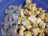 Tumis udang buncis kemangi