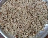 A picture of step 1 of Walnut halwa.