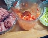 รูปขั้นตอนการทำที่ 1 ของ ผัดเผ็ดหมูสับก้านหน่อไม้ฝรั่ง - คีโต