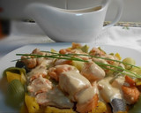 Foto del paso 6 de la receta: Pasta con salmón y queso crema