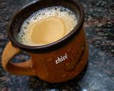 A picture of step 4 of Elaichi wali chai.