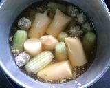 รูปขั้นตอนการทำที่ 13 ของ ต้มจืดแตงกวายัดไส้หมูสับเต้าหู้ไข่