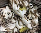 Hình bước làm 1 của món Đậu đũa xào bạch tuộc