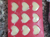 Fried milk hearts