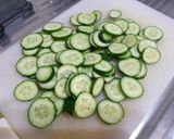 Foto del paso 1 de la receta: Pepinos en vinagre