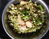 A picture of step 2 of Moongdal-Spinach Dosa.