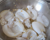 Foto del paso 1 de la receta: Calamares con lentejas beluga