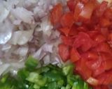 A picture of step 2 of Veg Dalia with oats.