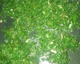 A picture of step 4 of Sauteed spinach.