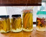 รูปขั้นตอนการทำที่ 4 ของ มะม่วงดองบ๊วย🥭🌸(Pickled Mango & Dried Plum)🍋